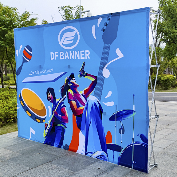 拉网展架